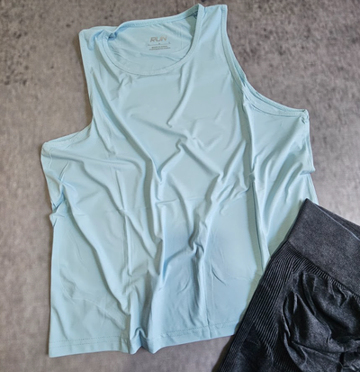 MUSCULOSA IMPORTADA  "VAI" PREMIUM - celeste