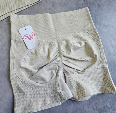 CALZA PUSH UP BEIGE
