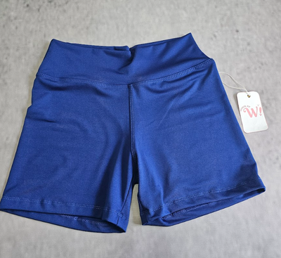 CALZA FLORA LYCRA - AZUL FRANCIA