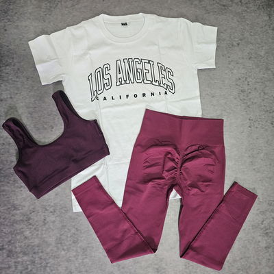 REMERÓN FIT - ALGODÓN - blanca - los angelea