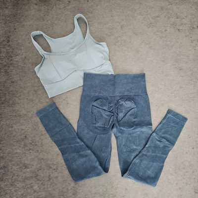 CALZA PUSH UP PRELAVADA - AZUL