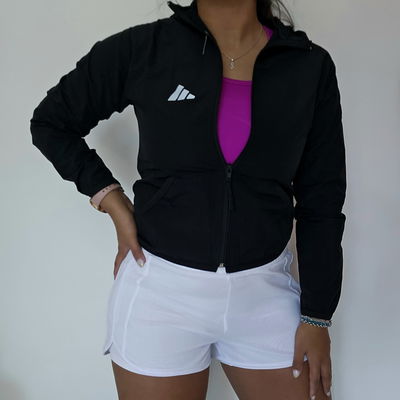 CAMPERA ROMPEVIENTO ADIDAS NEGRA