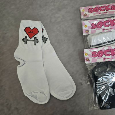MEDIAS 3/4 corazon fit