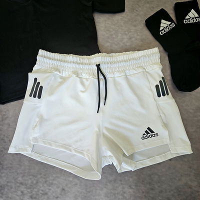 SHORT LYCRA ADIDAS - BLANCO