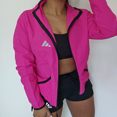 CAMPERA ROMPEVIENTO ADIDAS FUCSIA