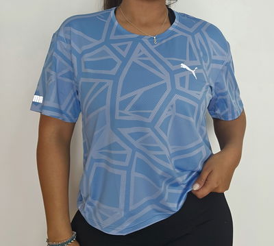 REMERA DRYFIT - PUMA -  IMPORTADA CELESTE