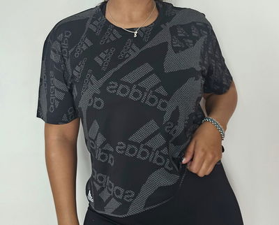 REMERA DRYFIT - ADIDAS -  IMPORTADA NEGRA