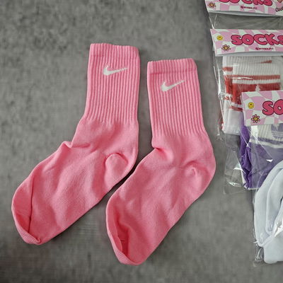 MEDIAS 3/4 rosa nike