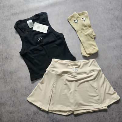 FALDA PANTALON ALO - MANTECA
