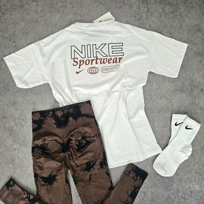 REMERÓN NIKE - BLANCO c/marrón 