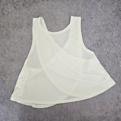 MUSCULOSA  ALO CRUZADA DRYFIT - manteca