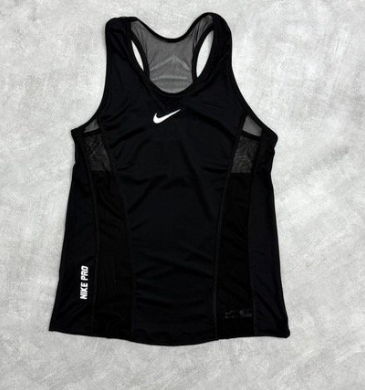 MUSCULOSA NIKE CON TRANSPARENCIA - NEGRA