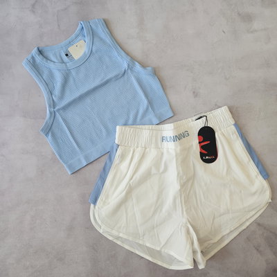 SHORT IRUN - RUNNING - BLANCO