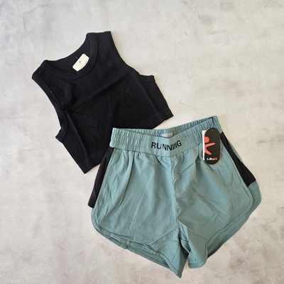 SHORT IRUN - RUNNING - VERDE