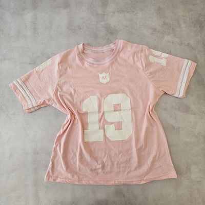 REMERA BOXY FIT - ROSA