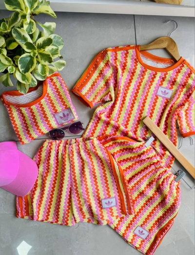SHORT MULTICOLOR