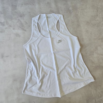 MUSCULOSA ALGODÓN NIKE BLANCA 