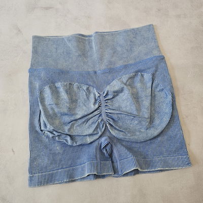 CALZA PUSH UP PRELAVADA AZUL