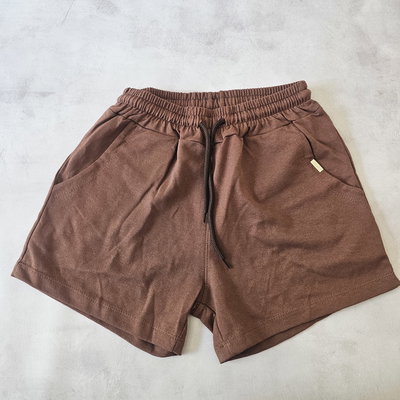 SHORT ALGODÓN CHOCOLATE 