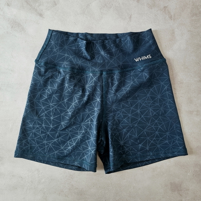 CALZA CORTA LYCRA - PETRÓLEO ESTAMP