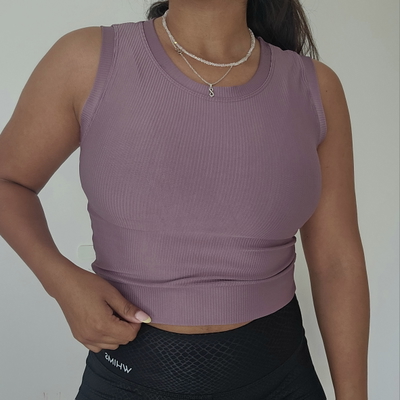 CROP TOP MORLEY - ROSA VIEJO