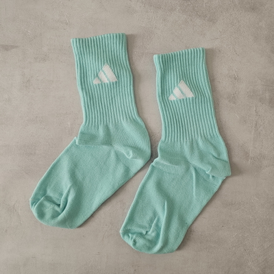 MEDIAS 3/4  adidas verde agua