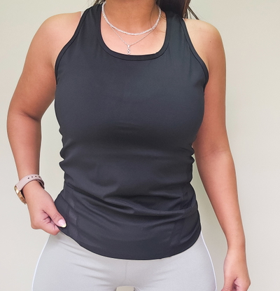 MUSCULOSA IMPORTADA  "ROMA" PREMIUM - Negra