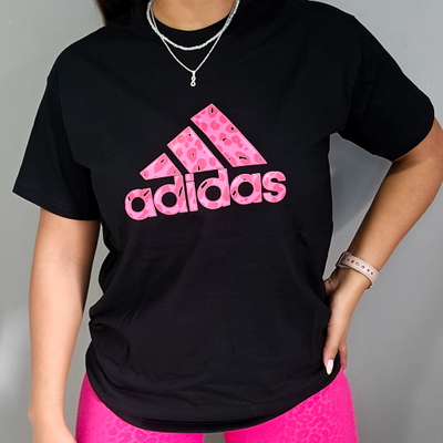 REMERA OVER ADIDAS PRINT