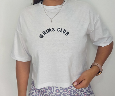 REMERA CROP WHIMS CLUB (espalda)