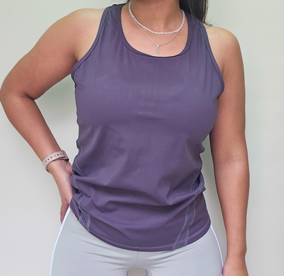 MUSCULOSA IMPORTADA  "ROMA" PREMIUM - Gris