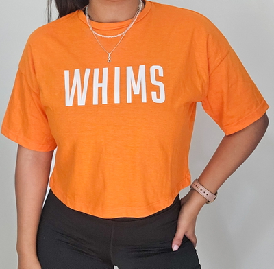 REMERA CROP NARANJA - WHIMS 