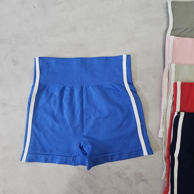 CALZA SEAMLESS -  AZUL FRANCIA (sin frunce)