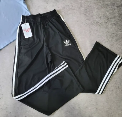PALAZO LYCRA FRIZADOS ADIDAS - NEGRO 