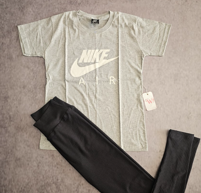 REMERA ALGODON GRIS - NIKE 