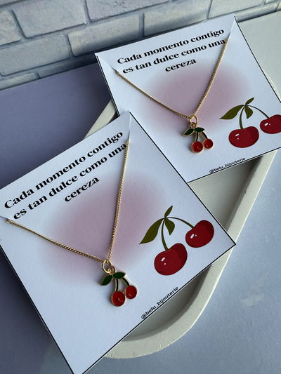 Cadenita cereza 🍒