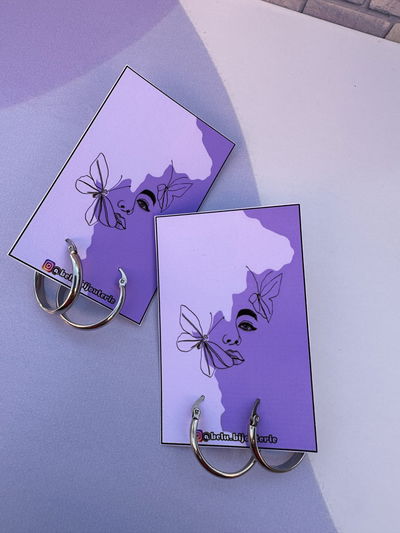 Argollas clásicas anchas