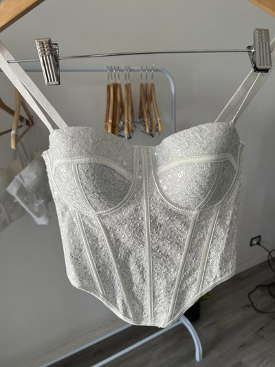 Corset Lucia- Blanco