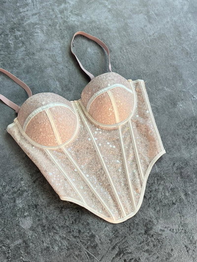 Corset Lucia- Rosa