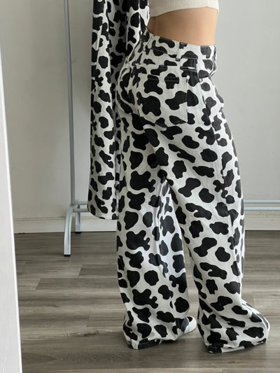 Jean WideLeg Cow