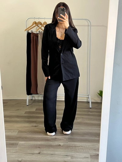Blazer Oversize de Lino