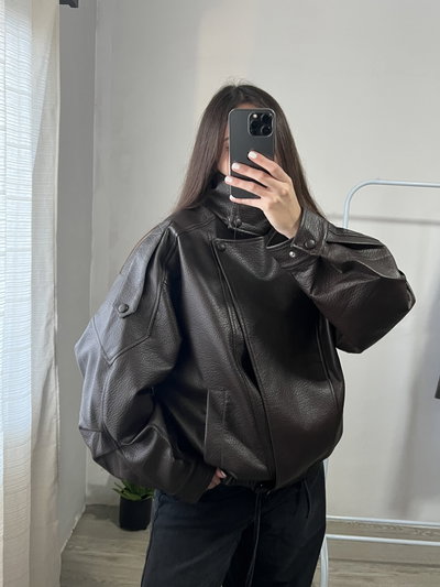 Campera ZARA Chocolate