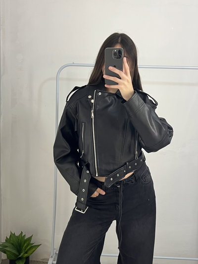 Jacket Oversize Negro