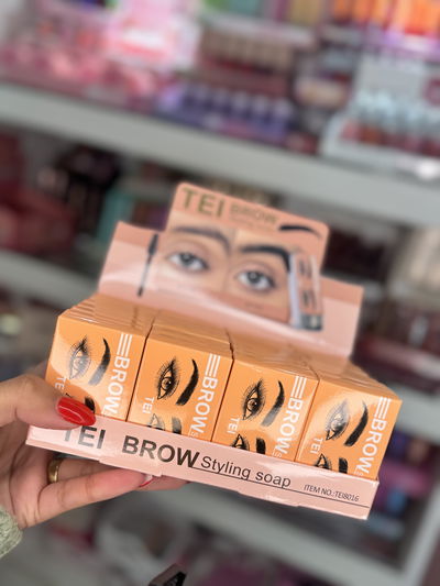 3 unidades de jabón gel para cejas laminado TEI  