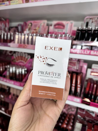 Promoter exel crecimiento de pestañas y cejas 