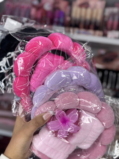 Set de vincha de skincare