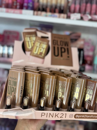 3 unidades de contornos Pink 21 glowup