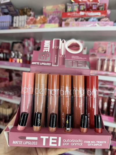 3 unidades Labial Matte Tei nuevo 