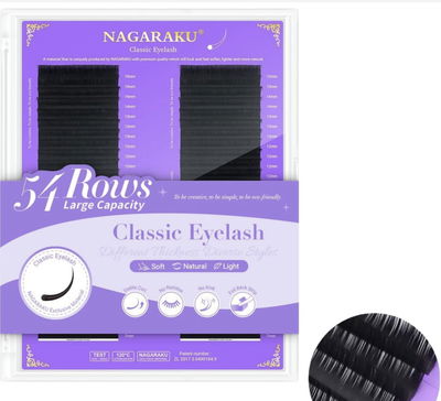Pestañas Nagaraku grande 