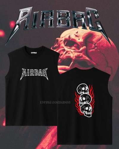 AIRBAG - Muscu Over Púas y calaveras