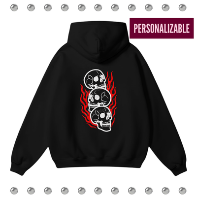 Hoodie - AIRBAG PÚAS Y CALAVERAS